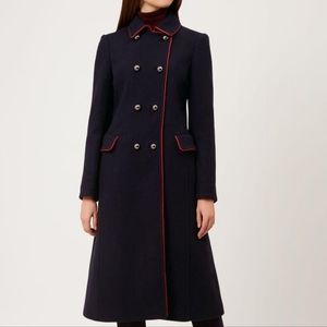 Hobbs navy wool 'Carla' coat perfect for Winter